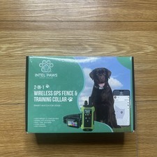 InteliPaws Invisible GPS Wireless Dog Fence System Collar 4 Training Modes