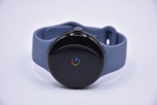 Google Pixel Watch 1st Gen Smartwatch Black Case with Blue Band