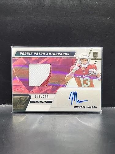 2023 Panini Zenith Football Michael Wilson #226