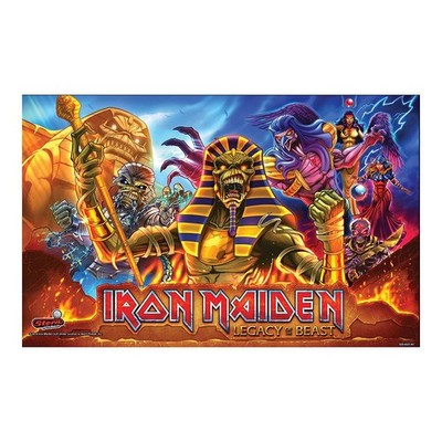 Stern Pinball Iron Maiden Premium Translite #830-8427-N7