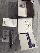 Chris Reeve Large Inkosi Insingo Magnacut Blade Custom Timascus Clip 