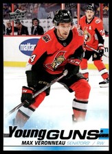 2019-20 Upper Deck Young Guns Max Veronneau Rookie Ottawa Senators #482