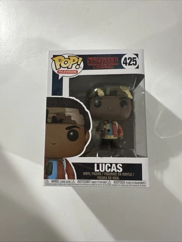 Funko Pop! Vinyl: Stranger Things - Lucas Sinclair (w/ Binoculars) #425