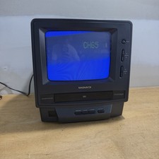 Magnavox CRT TV 9 Crn090at01 VHS Combo VHS Not Working Tested Retro Gaming