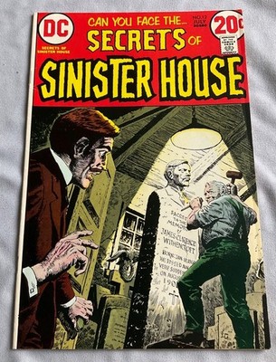 Secrets of Sinister House 12 (1972) Luis Dominguez Cover!