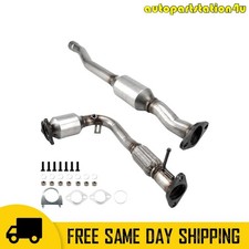 Set Of 2 Catalytic Converter Front Rear For 2010-2014 Chevy Equinox 2.4l 644015 Set Of 2 Catalytic Converter Front Rear For 2010-2014 Chevy Equinox 2.4l 644015