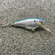Bagley’s Small Fry Shad s Vintage Crankbait - 4DSF2-BLS Blue Silver Foil BLS