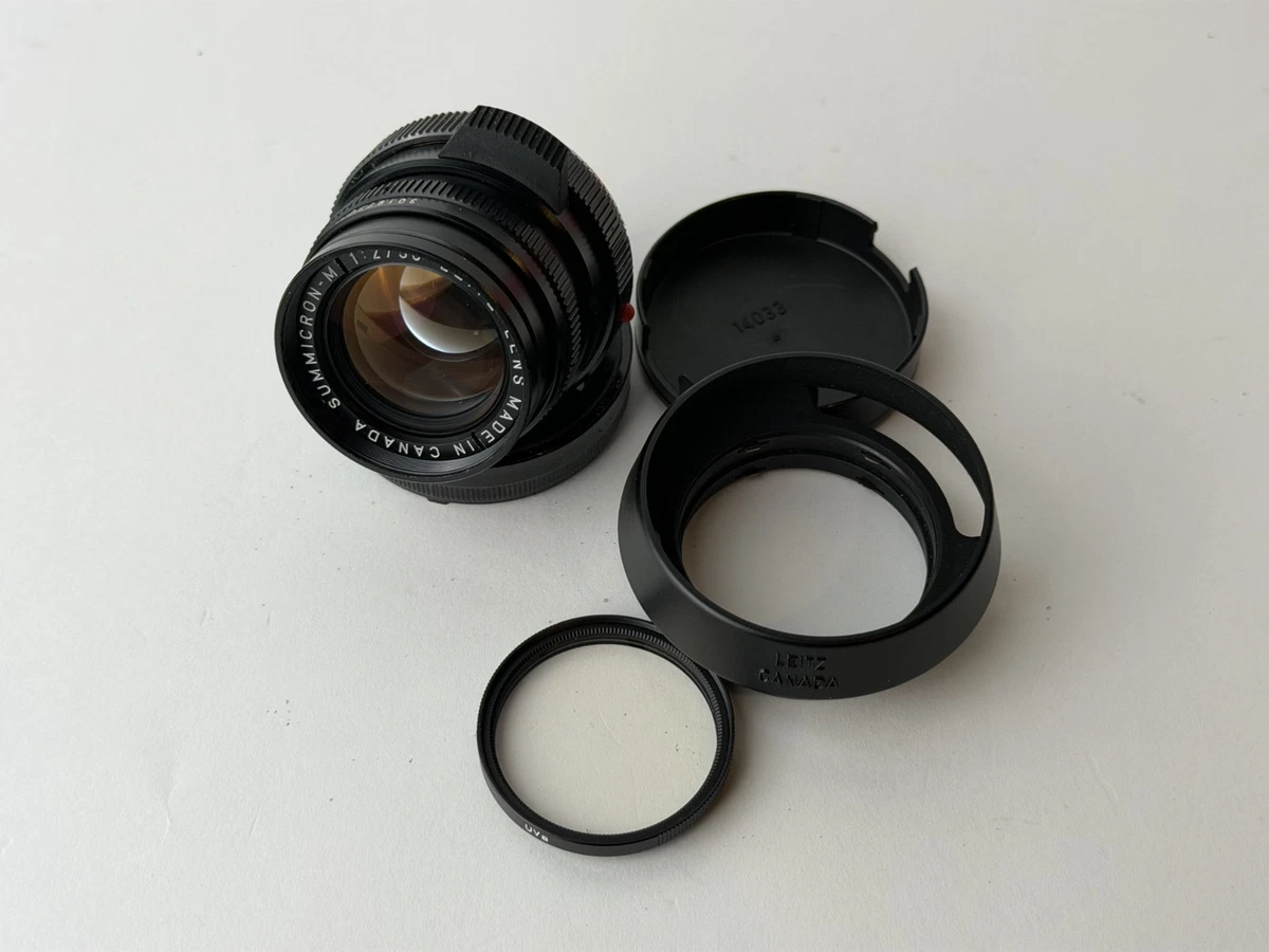 Leica SUMMICRON-M 50mm Focal Camera Lenses for sale | eBay