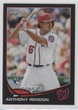 2013 Topps Chrome Black Refractor 70/100 Anthony Rendon #128 8k4