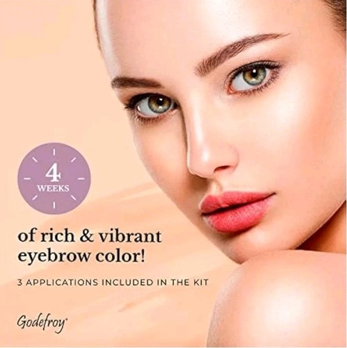 Godefroy Instant Eyebrow Tint 3 Applications Per Package Light Brown - Picture 6 of 6