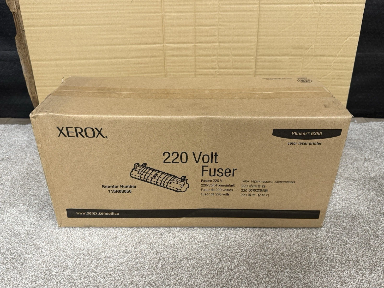 Genuine Xerox Fuser Unit 115R00056 220V Phaser 6360 - Brand New Inc VAT