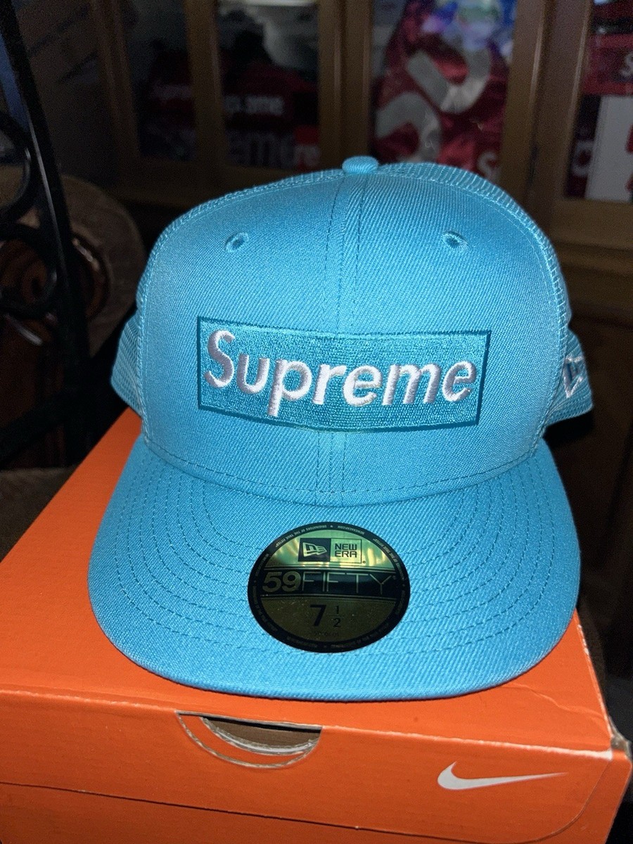 Supreme x New Era Box Logo Mesh Back Cap SS23 NEW | eBay