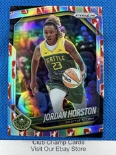 2025 #37 Jordan Horston Panini Prizm WNBA Logo Prizm Storm