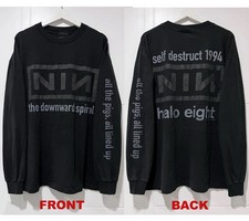 NEW  Nine inch nails 1994 Long Sleeve Unisex Shirt reprint