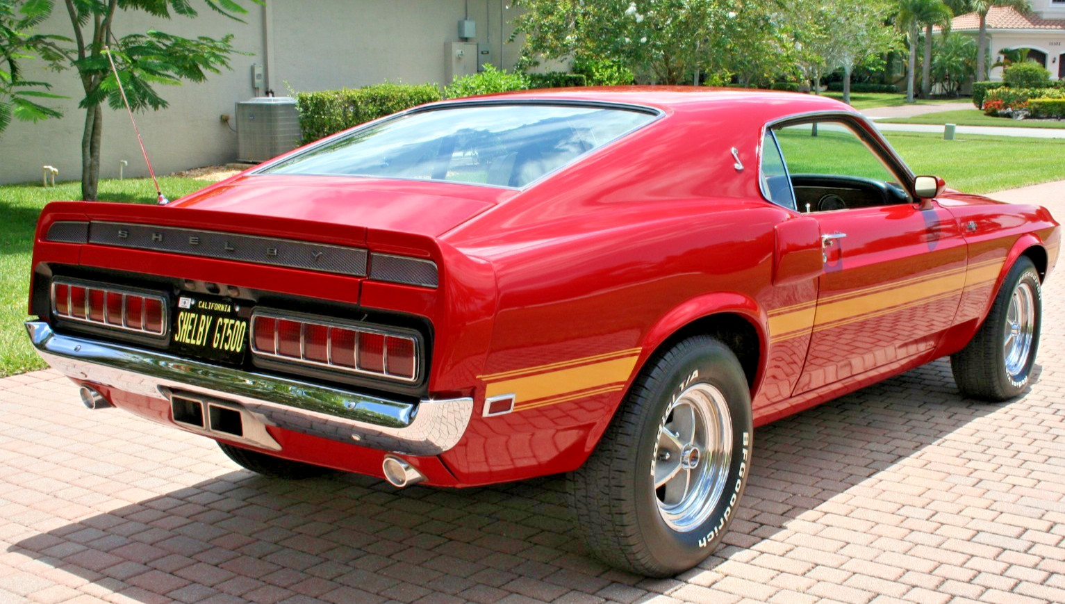 1969 Shelby Mustang Shelby Mustang GT500 Ram Air Cobra Jet Engine 428