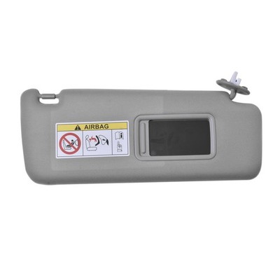 Gray Passenger Sun Visor with Mirror for GX460 URJ150 2009-22