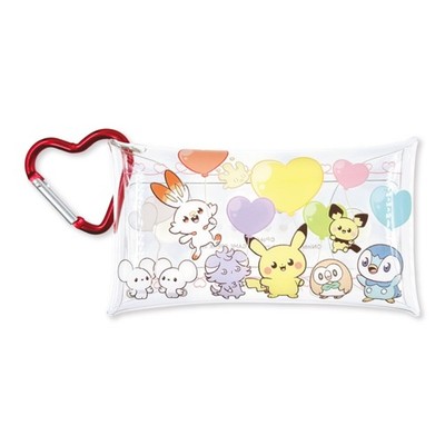 Pokemon Pokepeace Heart Karabiner Clear Multi Case Etui Pocket Monster Pokémon
