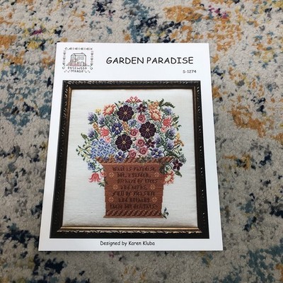 Rosewood Manor Garden Paradise Counted Cross-stitch Floral Karen Kluba Pattern