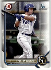 2022 Bowman #BP-85 Peyton Wilson 1st Prospects Kansas City Royals Baseball