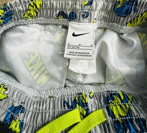 Lot of 6 Boys Swim Trunks & Rash Guards, Nike, Adidas, UA, Size Medium (10/12) - Picture 5 of 17