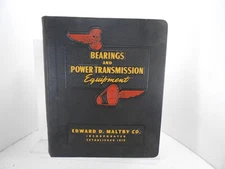 Maltby BALL AND ROLLER BEARINGS and POWER TRANSMISSION EQUIPMENT Large CATALOG