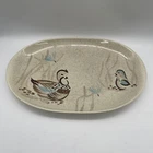 Red Wing Bob White Quail 13.5"x 9" Long Oval Platter