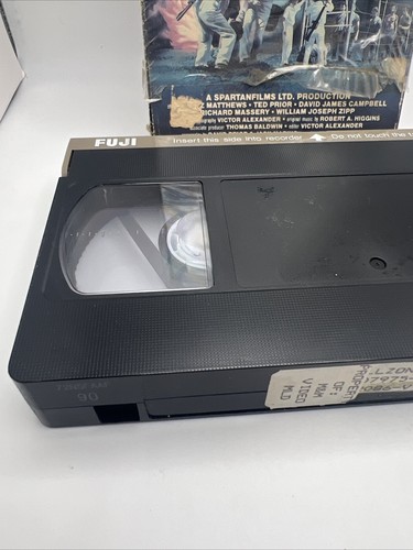 Kill Zone Spartanfilms VHS Rare Action Movie 1985 ~ Please Read - Picture 14 of 16
