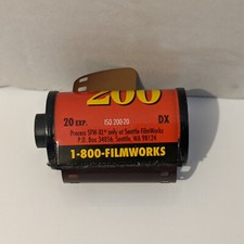 Seattle Film Works 200 35mm Film New/Old Stock 20 Exposures