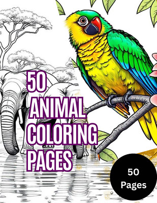 Downloadable Animal Coloring Pages