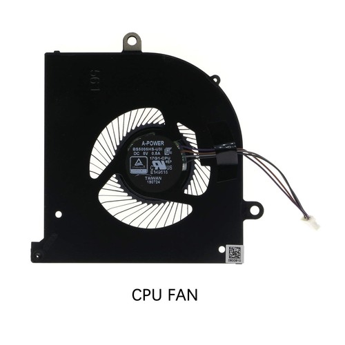 For MSI GS75 Stealth GS75 Creator P75 MS-17G1 MS-17G2 GPU & CPU Cooling Fan - Picture 7 of 9