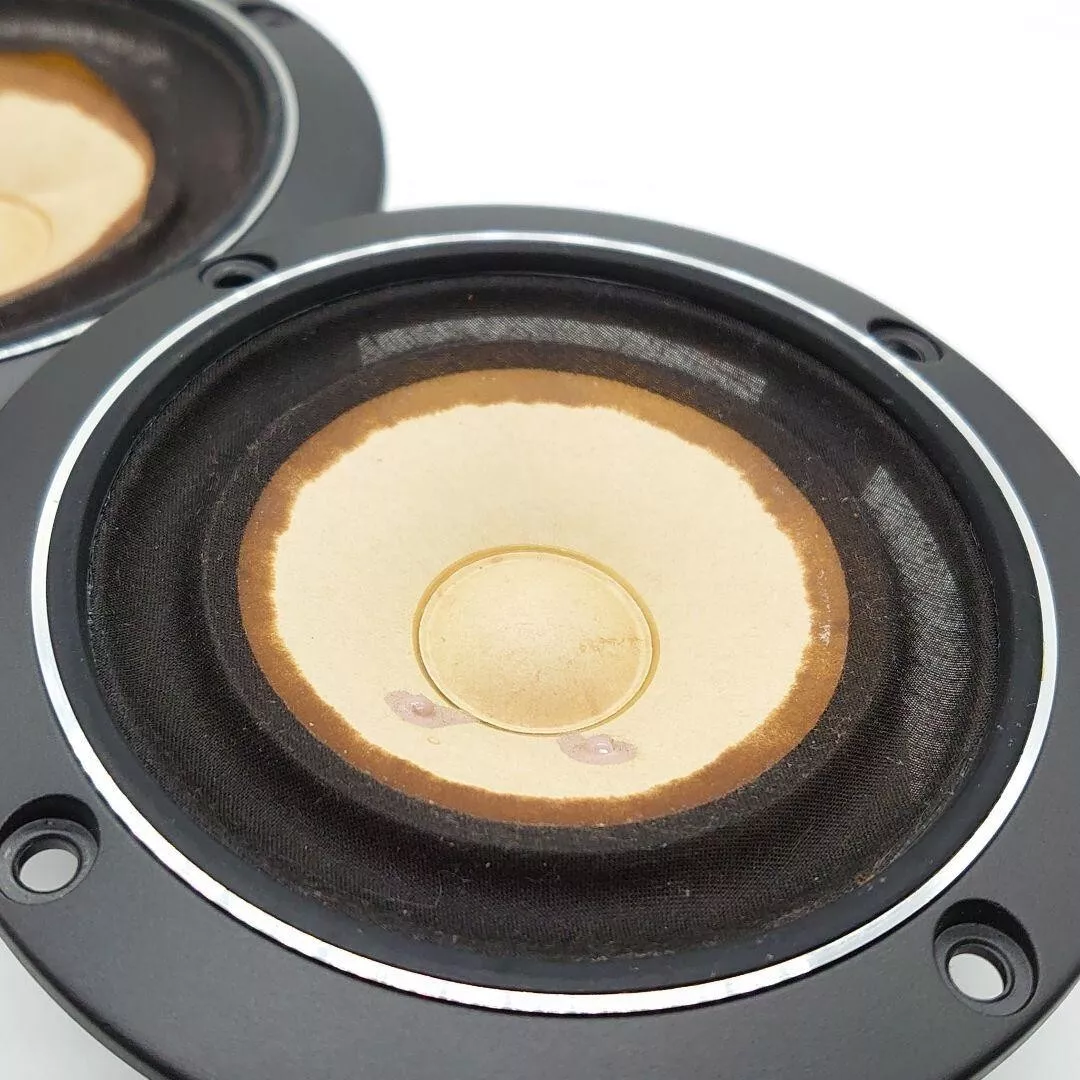 FOSTEX FE108Σ speaker 2 pair set unit Confirmed to work USED Diameter 10cm