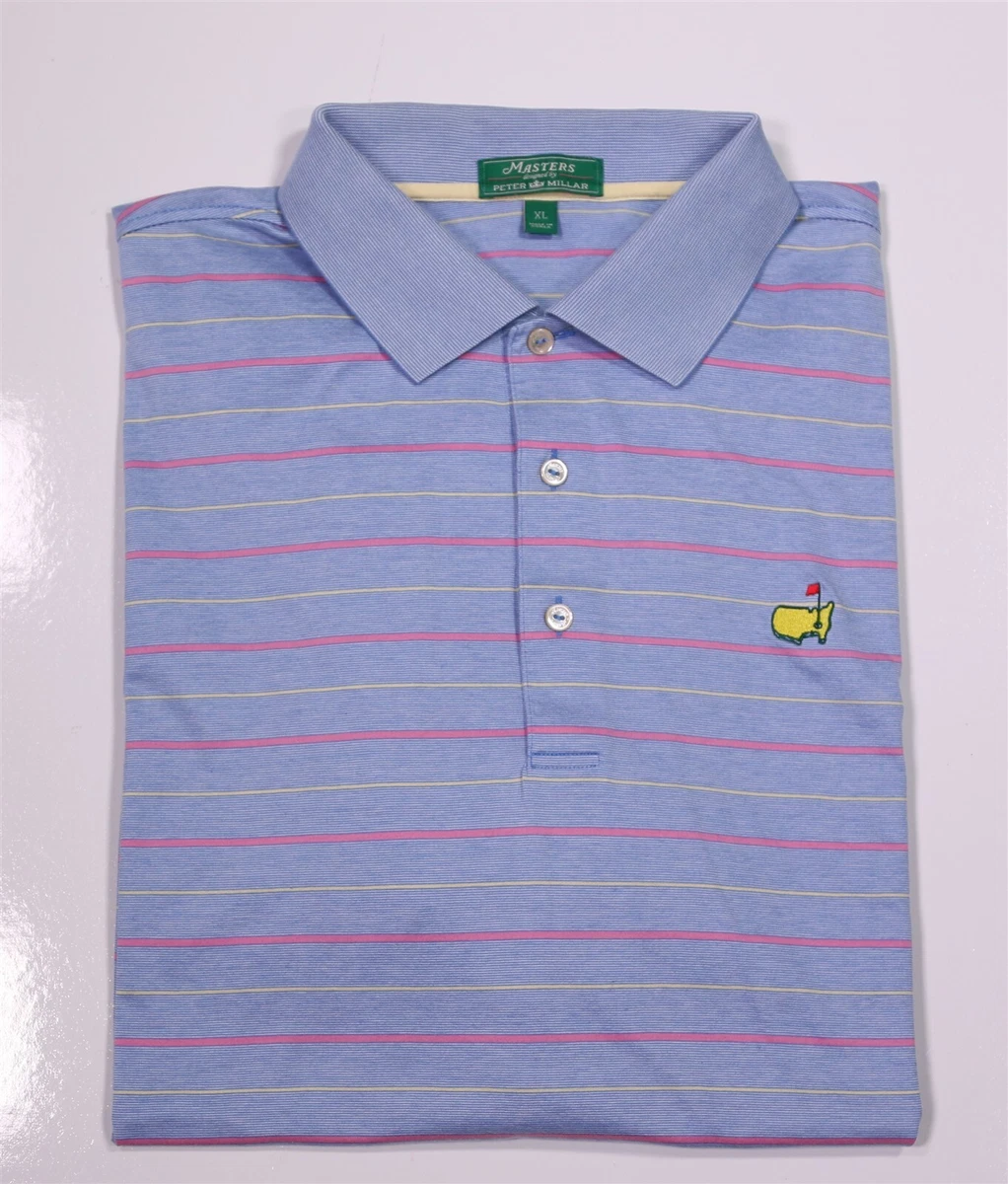 peter millar pink golf shirt