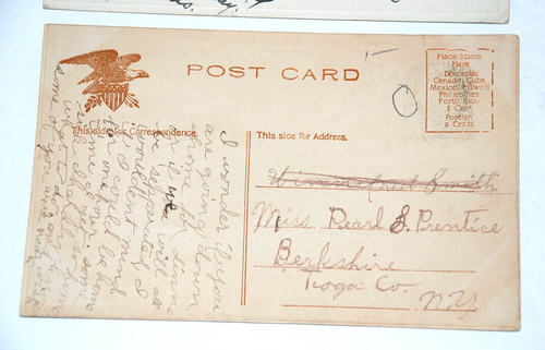 THANKSGIVING Greetings Holiday Postcards 100 Years Old Turkey Girl Pilgrim 4 Lot - Picture 13 of 17