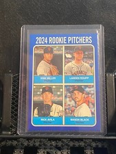 Black / Miller / Avila / Roupp RC 2024 Topps Heritage High #  Blue Border #617