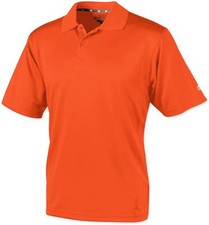 Champion Men's Ultimate Double Dry Polo Shirt H131 Color Orange, Size Medium