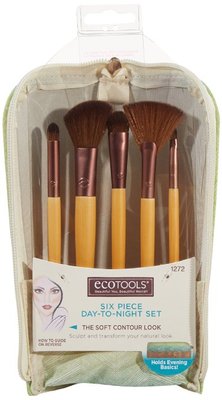 EC21 EcoTools, Six Piece Day-to-Night Brush Clutch Set, 5 Pinsel 