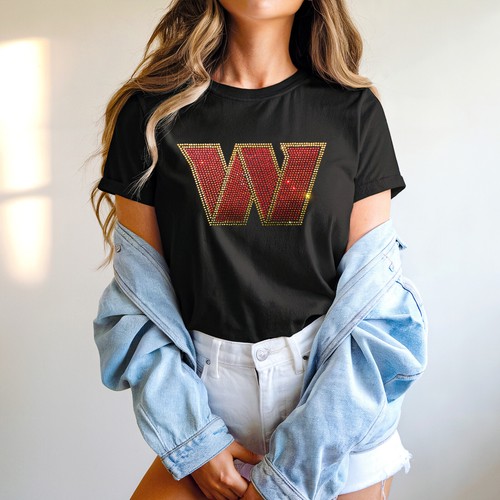 Washington Commanders Rhinestone T-shirt - Bild 2 von 3