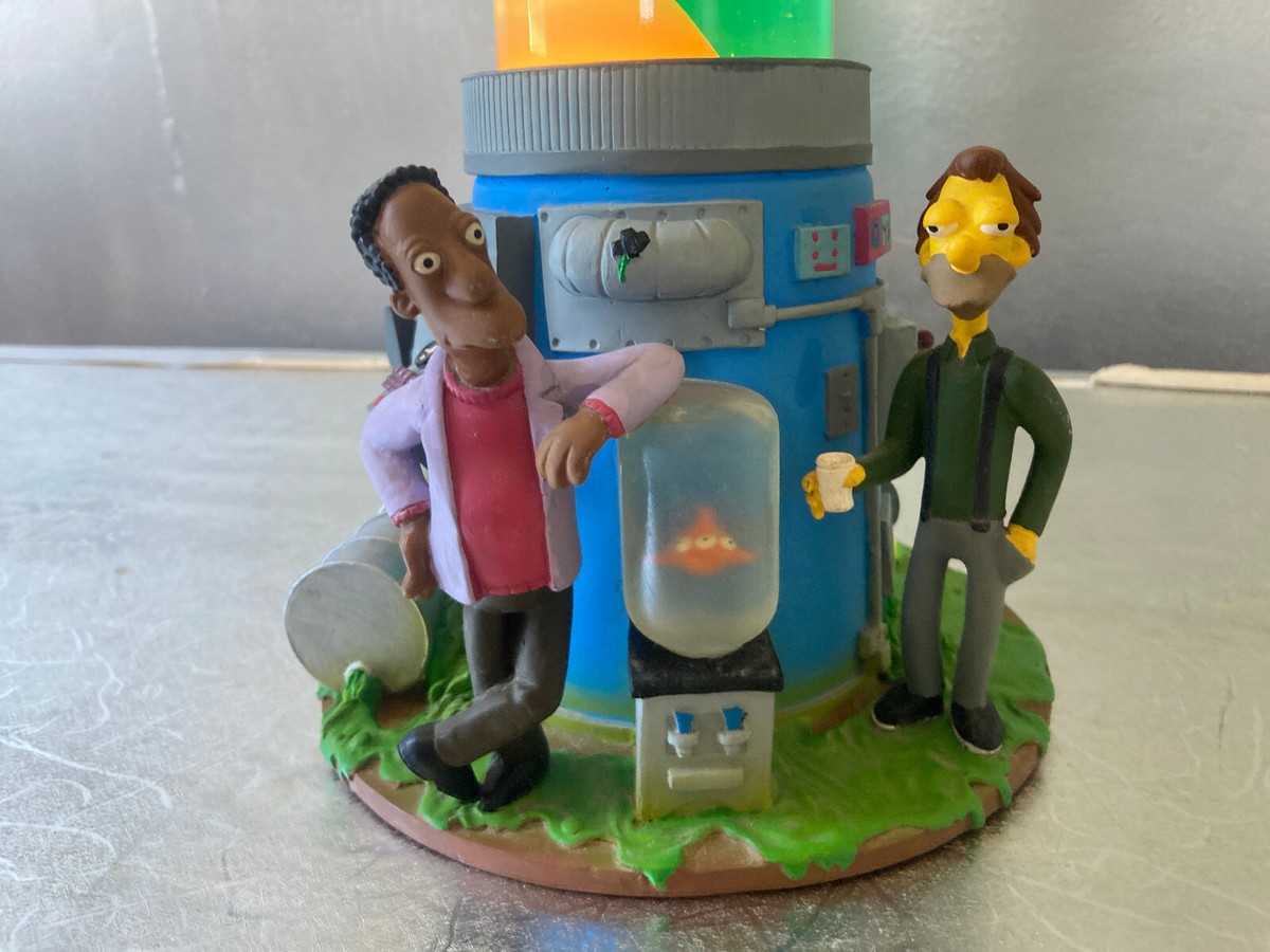 NECA The Simpsons MOTION LAVA LAMP Glow in The Dark Scene 2003 UGC