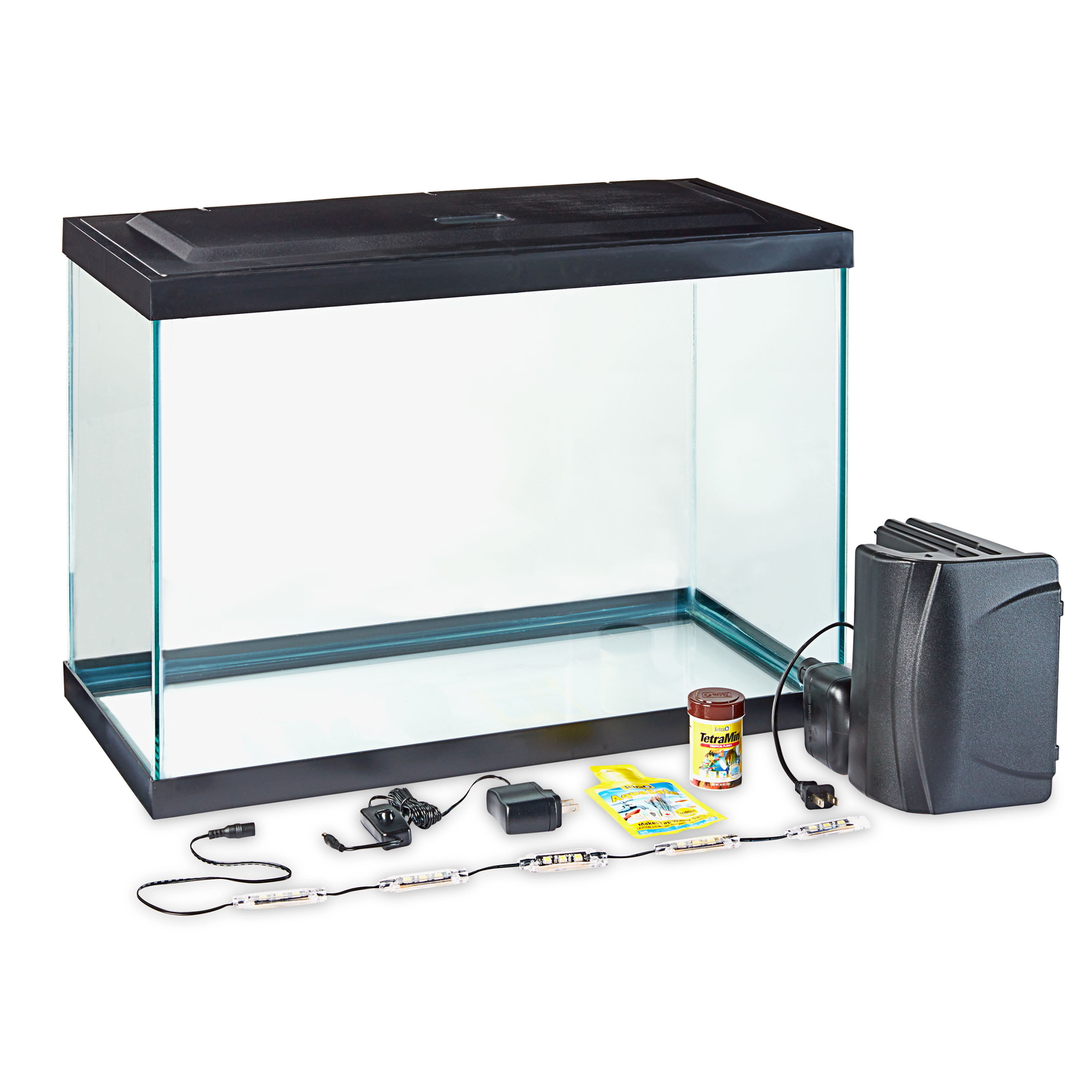 Aqua Culture 5Gallon Glass Aquarium Starter Kit