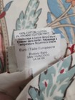 Pottery Barn Red Floral Butterflies 1 Euro Sham & 2 Standard Shams — photo 4