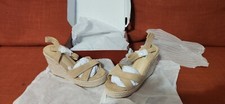 JOY IN LOVE Womens Espadrilles Wedge Sandals Platform Heels Ankle Strap