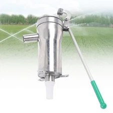 Manual Water Suction Pump Stainless Steel Deep Well Pump Hand Crank Water Pump
