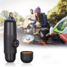 Portable Manual Coffee Maker Outdoor Travel Espresso Coffee Machine Coffee Cup