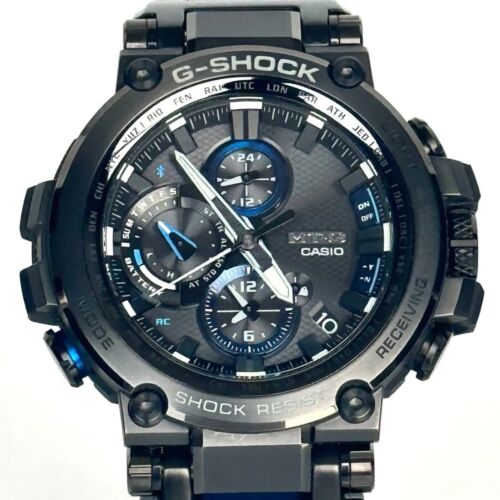 CASIO G-SHOCK MT-G MTG-B1000BD-1AJF Bluetooth Solar Radio Men's Watch USED