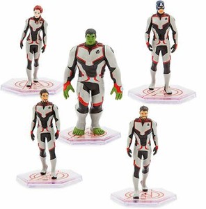 disney store avengers endgame deluxe figurine playset