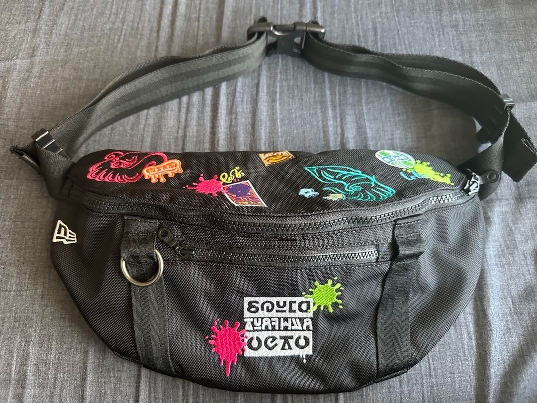 【激レア】Splatoon×NEWERA ボディバッグ Nintendo Splatoon 2 x New Era Waist Bag Crossbody Sling Bag Japan