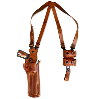 Vertical Shoulder Holster For S&W Model 686 Plus 357 Mag 7-Shot 6'' Barrel #1511#