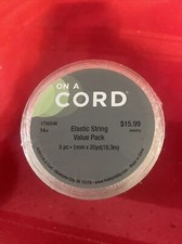 multi colored elastic string for crafting