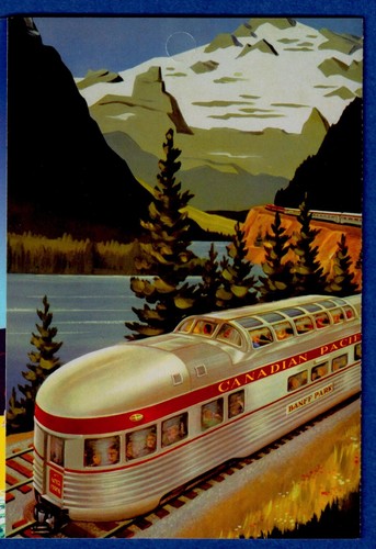 Canada (2022) VINTAGE TRAVEL POSTERS - Booklet of 10 - MNH - Afbeelding 2 van 7