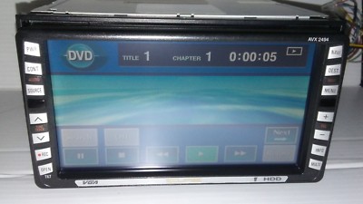 Eclipse AVX 2494 In-dash CD dvd receiver hard drive navigation